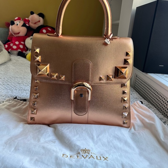 Delvaux Limited Edition Brillant Studded GM - Picture 1 of 14